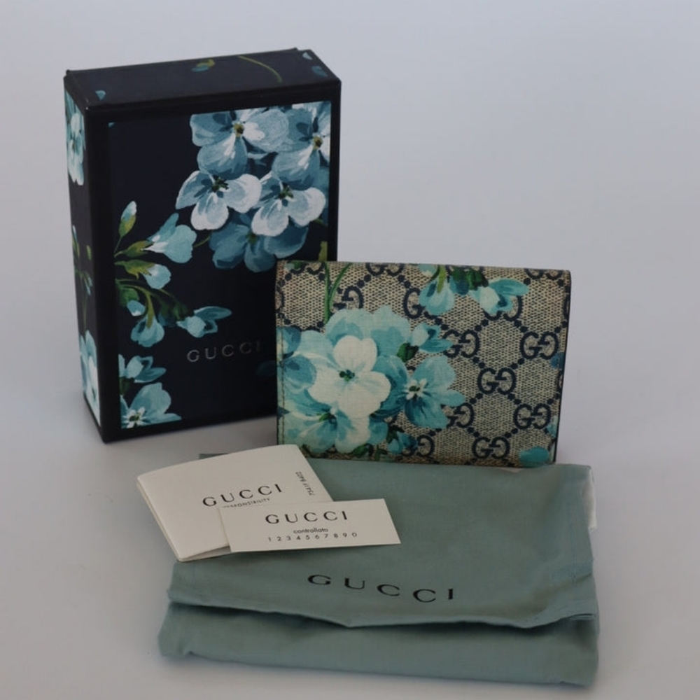 GUCCI | GG BLOOMS SMALL WALLET | MULTI